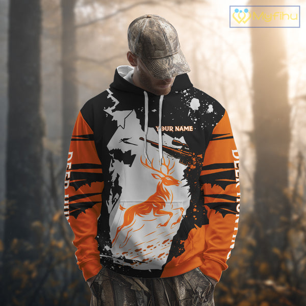 Best Deer Hunting Clothes Custom Name Hunting Shirt For Men | 3D Full Print Hunting Clothes NHT59