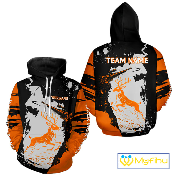 Best Deer Hunting Clothes Custom Name Hunting Shirt For Men | 3D Full Print Hunting Clothes NHT59