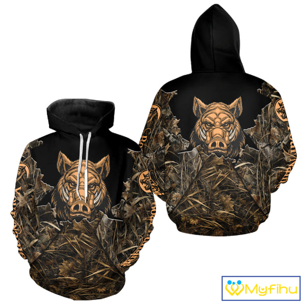Best Wild Boar Hunting Camouflage Hunting Clothes, Boar Hunting Outfit, Hunting Gifts NBT161