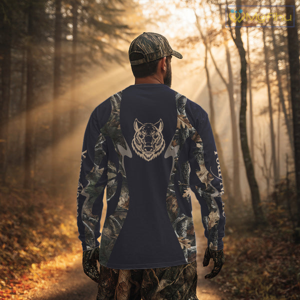 Best Wild Boar Hunting Camo Custom Name Shirts for Hunter, Gifts for Hunters NBT171