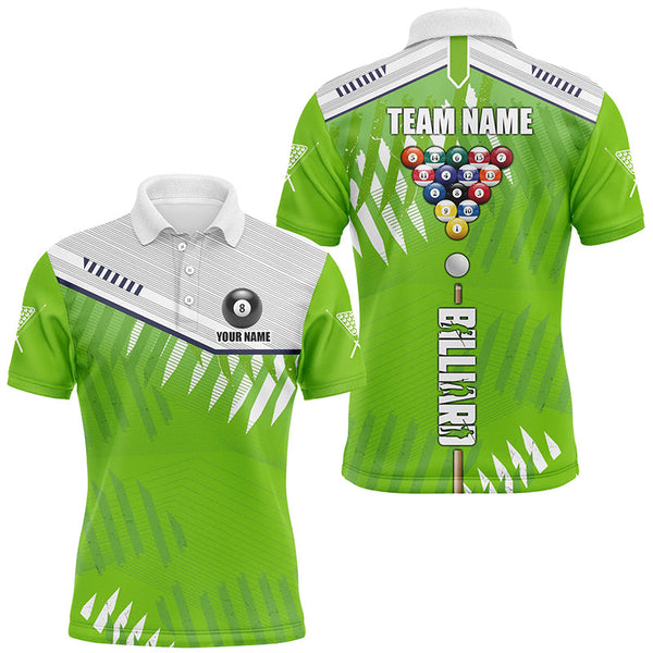 Personalized Multi-Color Billiard Tournament Sport Shirts, Billiard Balls Team Jerseys For Men TDM1857