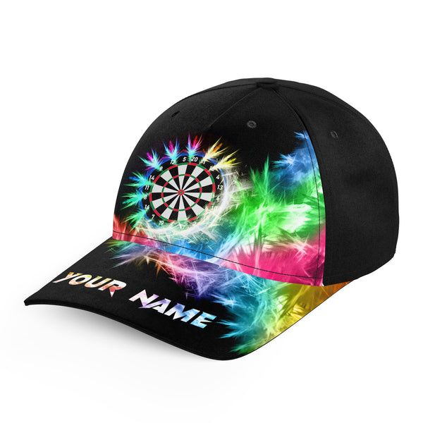 Icy Colorful Light Baseball Darts Cap Customized Darts Hat For Darts Player Darts Gifts TDM3324