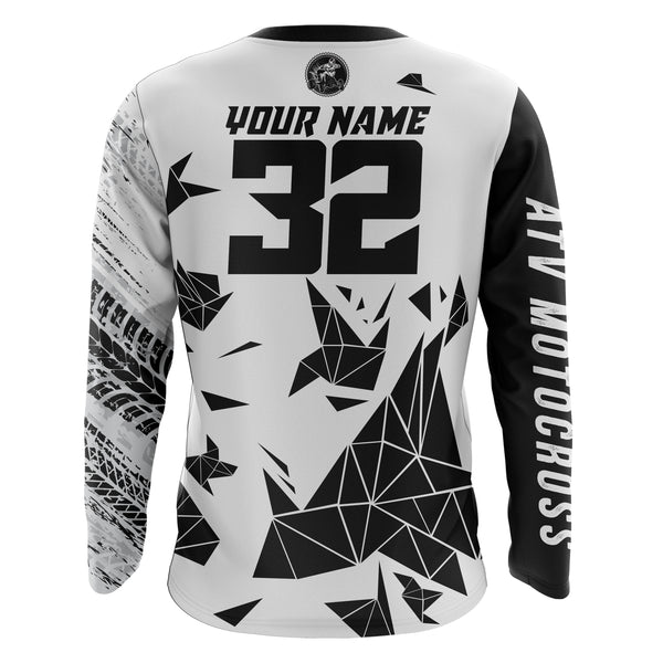 ATV Motocross Jersey Quad Bike Shirt Men Kid Youth Upf30+ ATV Quad Jersey ATV Racing Shirt MX01