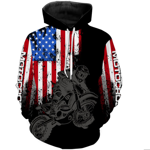 US Motocross Hoodie For Biker Motorcycle Racing Dirt Bike  Hoodie Men Women MH11