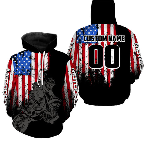 US Motocross Hoodie For Biker Motorcycle Racing Dirt Bike  Hoodie Men Women MH11