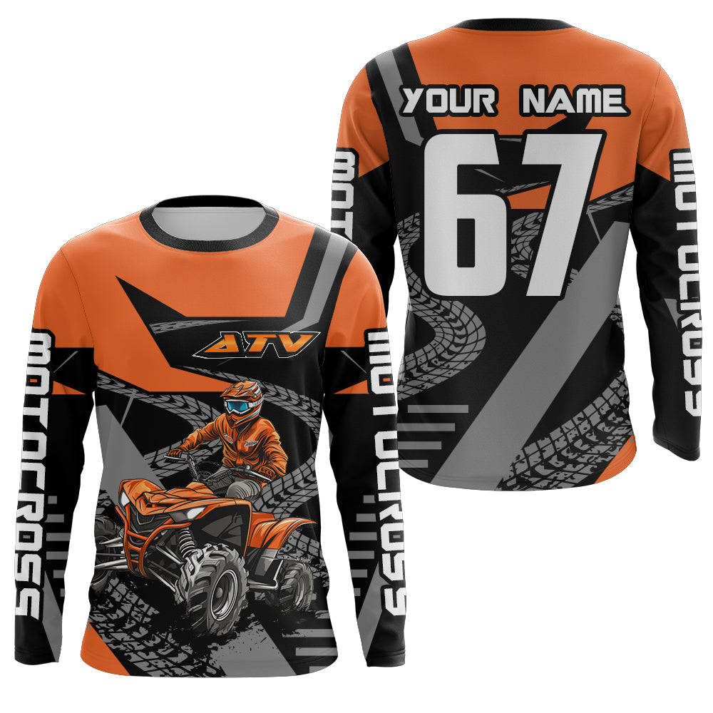 ATV Quad Bike Jersey Custom ATV Racing Shirt for Kid Men Women Upf30+ MX88