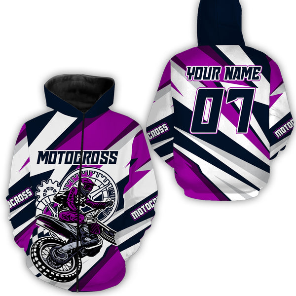 Custom Motocross Racing Hoodie For Biker Men Women Kid Dirt Bike Hoodie MH49