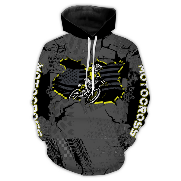 Motocross Racing Hoodie Personalized Dirt Bike Motorcycle Hoodie Men Women MH40