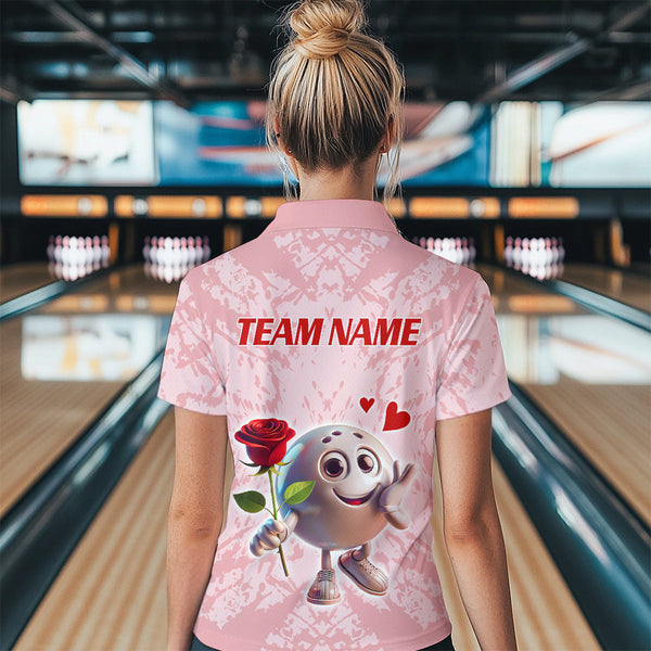 Custom Bowling Shirt for Couples 1/4 Zip Bowling Shirts Sympathy Shirt for Men Women QZT610