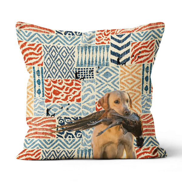 Beautiful Hunting Dog Pillow with many Dog breeds to choose, Perfect gift for Hunting dog owner FSD4376