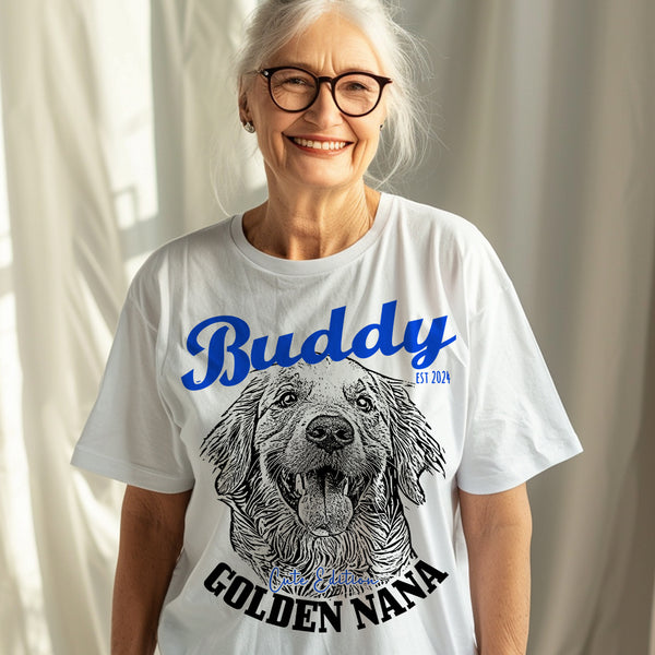 Custom Unisex Dog T Shirts For Human, Personalized Dog Photo Dog Mom Shirts IPHW6880