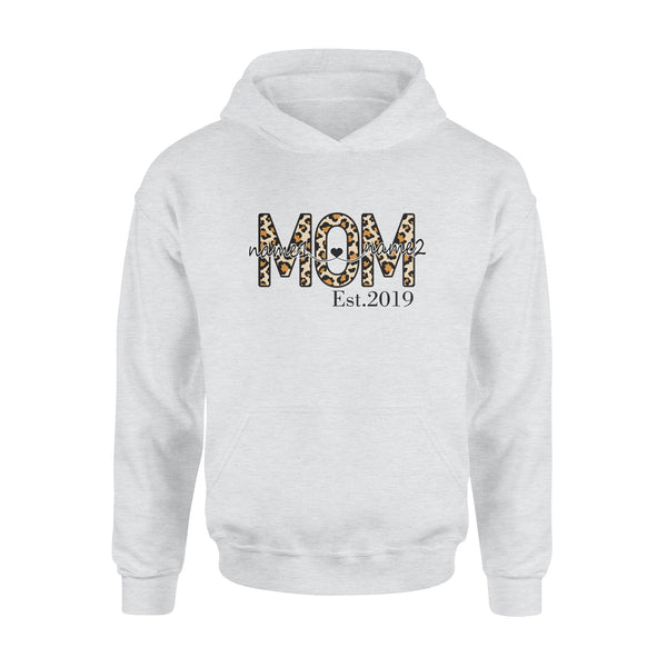 Custom kid name Mom Est shirt, Mother's day Shirt, Mother's Day Gift For Mom, Mother's Day Gift D05 NQS1594 - Standard Hoodie