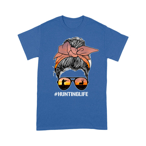 Christmas gift, hunting gift for hunter wife hunting life T-Shirt TAD02