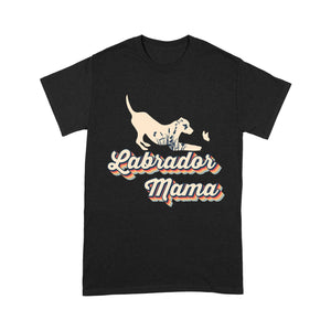 Labrador Mama Shirt| Dog Mom Cute Shirt Gift for Lab Owner Labrador Retriever Dog Owner Lab Mom| JTSD353