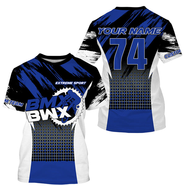 BMX racing jersey Custom UPF30+ riding racewear extreme Off-Road adult kid team Cycling shirt| SLC102