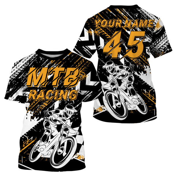 Custom MTB race jersey UPF30+ Mountain bike Downhill cycling gear Adult Kid shirt for cycling| SLC100