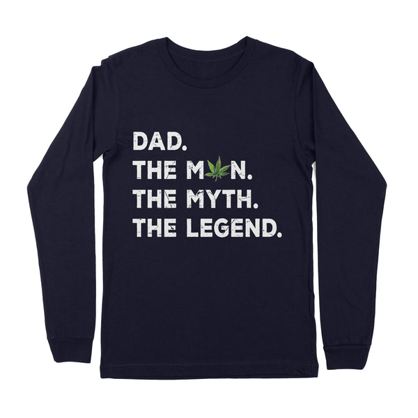 Dad The Man The Myth The Legend Shirt, Dad Father Smoking, Weed Shirts  NS57 Myfihu
