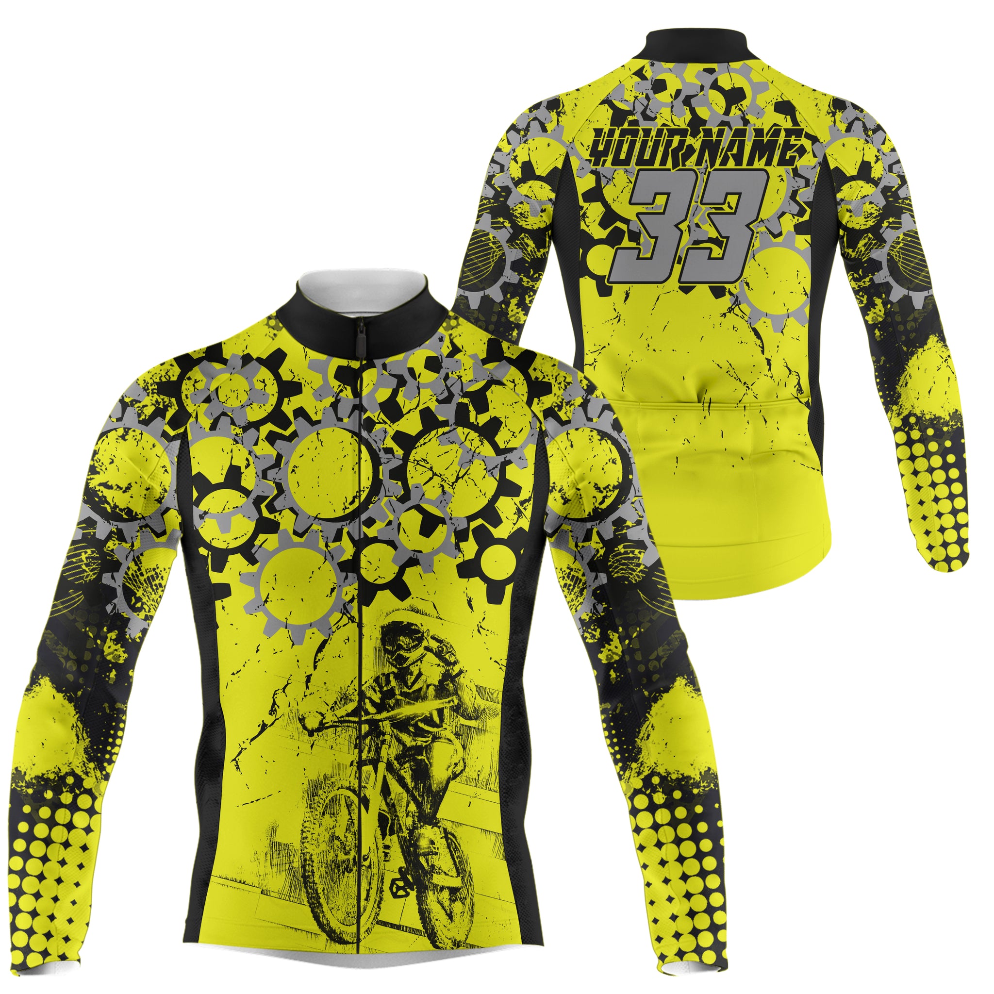 Customized Men Cycling jersey MTB BMX racing gear mountain biking Extreme enduro road racewear| SLC65