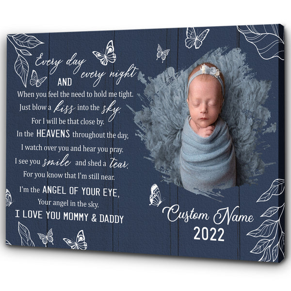 Baby Personalized Memorial Gifts for Loss of Baby, Loss of Child, Remembrance Sympathy Gift - VTQ139