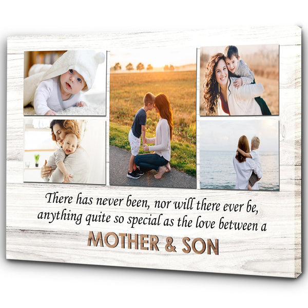 Mother & Daughter Personalized Canvas, Custom Photo Collage Mother's Day Canvas Gift, New Mom Keepsake| N2482