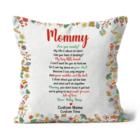 Custom First Mother's Day Gift| Mommy Are You Ready| New Mom, Expecting Mom Gift| JPL69