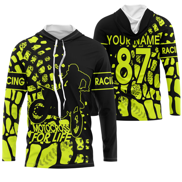 Motocross for Life custom jersey kid&adult UPF30+ MX racing off-road dirt bike motorcycle racewear| NMS936