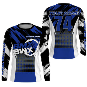 BMX racing jersey Custom UPF30+ riding racewear extreme Off-Road adult kid team Cycling shirt| SLC102