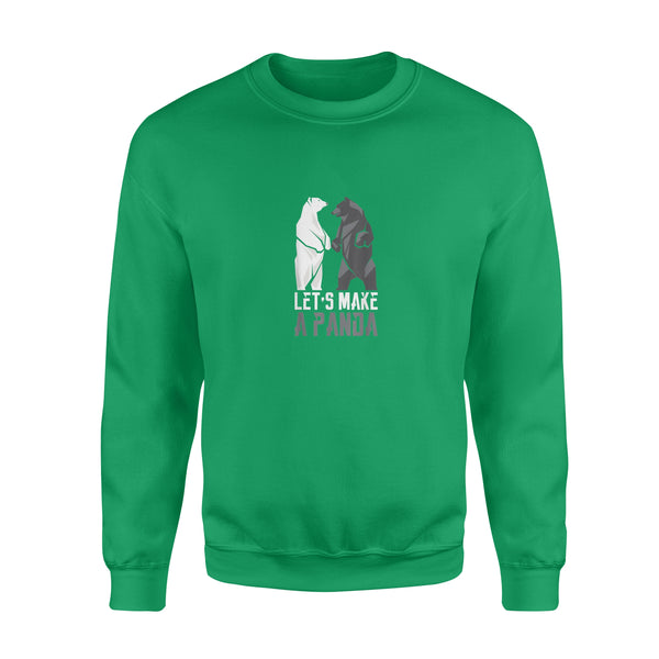 Let's Make A Panda - Standard Crew Neck Sweatshirt