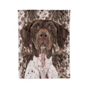 German shorthaired pointer hunting dog blanket - FSD1184