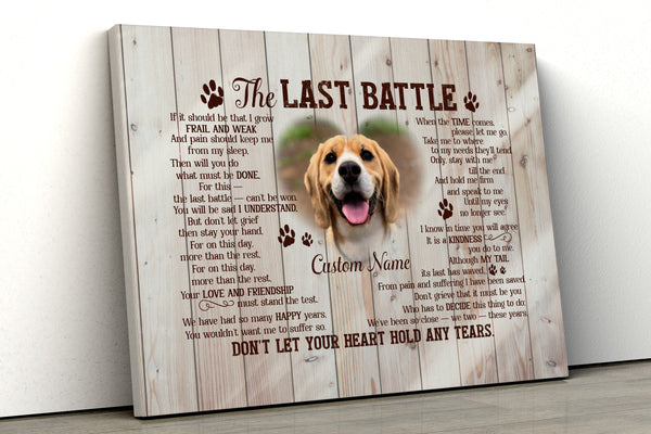 Dog memorial gifts, Loss of dog sympathy gifts, Pet memorial gifts, Dog passing away gifts - VTQ160