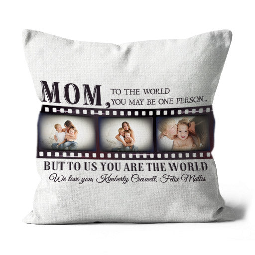 Best Mom Ever Personalized Pillow (Insert Included) Mother's Day Gift 1-side Print| NPL108