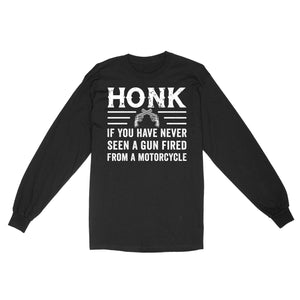 Motorcycle biker funny Long Sleeve