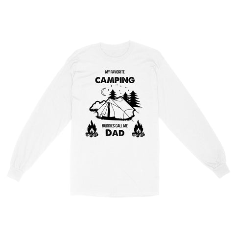 Camping Dad Camper Father Camping Dad Vintage T-Shirt | My Favorite Camping Buddies Call Me Dad NS79 Myfihu