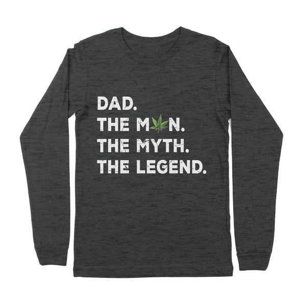 Dad The Man The Myth The Legend Shirt, Dad Father Smoking, Weed Shirts  NS57 Myfihu