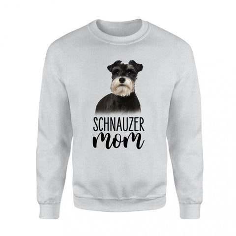 Happy mothers day dog mom schnauzer mom sweashirt personalized gift A218