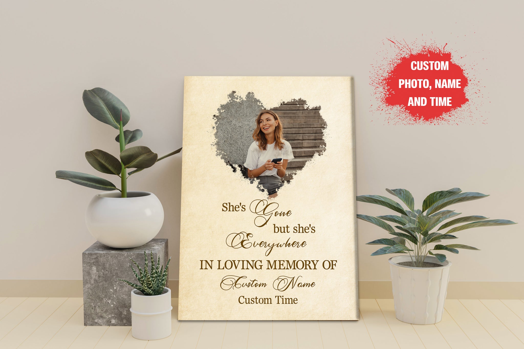 Personalized Memorial Gifts for Loss of Loved one Remembrance Sympathy Gift In Loving Memory of Sister VTQ40