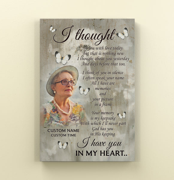 Memorial Gift for Loss of Loved one Personalized Deepest Sympathy Gift for Loss of Dad Mom Sister VTQ80