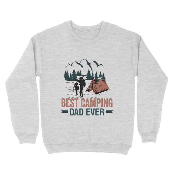 Best Camping Dad Ever | Camping Dad Camper Father Camping Dad T-Shirt | Dads Love To Go Camping Vintage Shirts| NS83 Myfihu