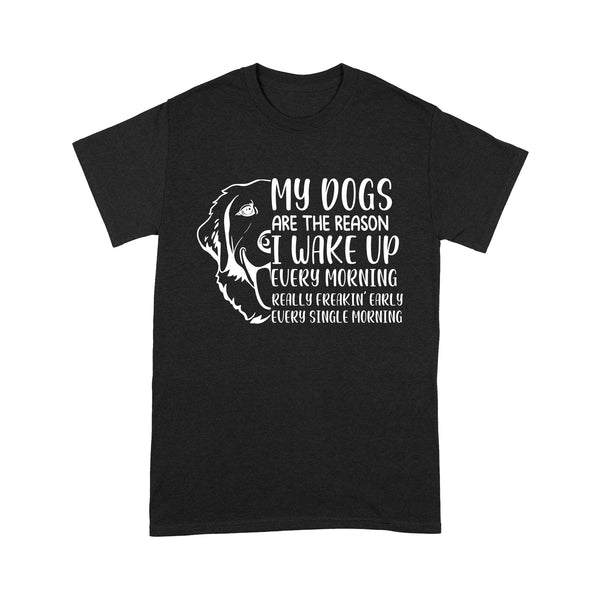 My Dogs Are The Reason T-shirt for Dog Mom Dog Dad| Labrador Lovers Shirt for Lab Mom Lab Dad Lab Gift| JTSD326