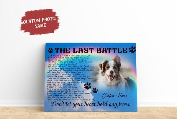 Dog memorial gifts, Loss of dog sympathy gifts, Dog passing away gifts, Pet memorial gifts - VTQ161