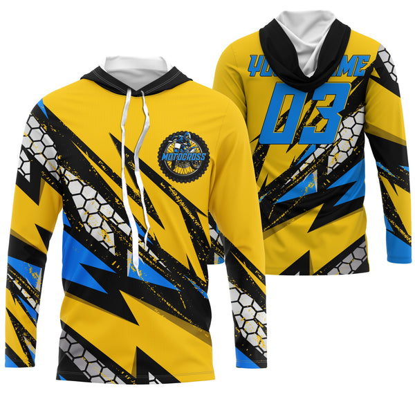 Kid&adult custom motocross jersey UPF30+ dirt bike racing extreme off-road motorcycle racewear NMS943