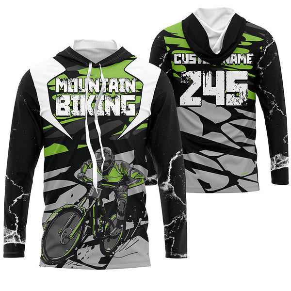 Mountain biking jersey kids youth UPF30+ MTB shirt boys girls cycling jersey mens downhill clothes| SLC255