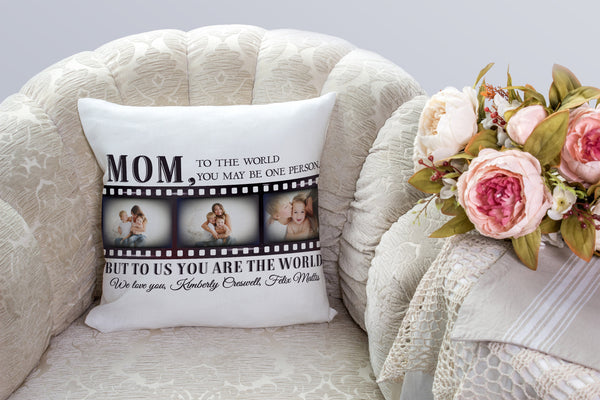 Best Mom Ever Personalized Pillow (Insert Included) Mother's Day Gift 1-side Print| NPL108