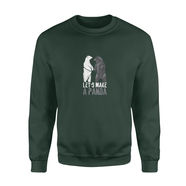 Let's Make A Panda - Standard Crew Neck Sweatshirt