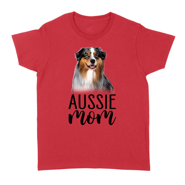 Happy mothers day dog mom aussie mom t shirt personalized gift A228