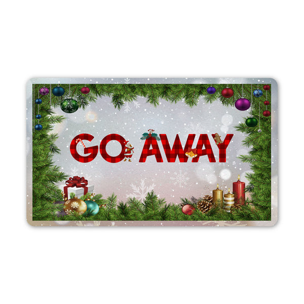 Go away Doormat Christmas gift