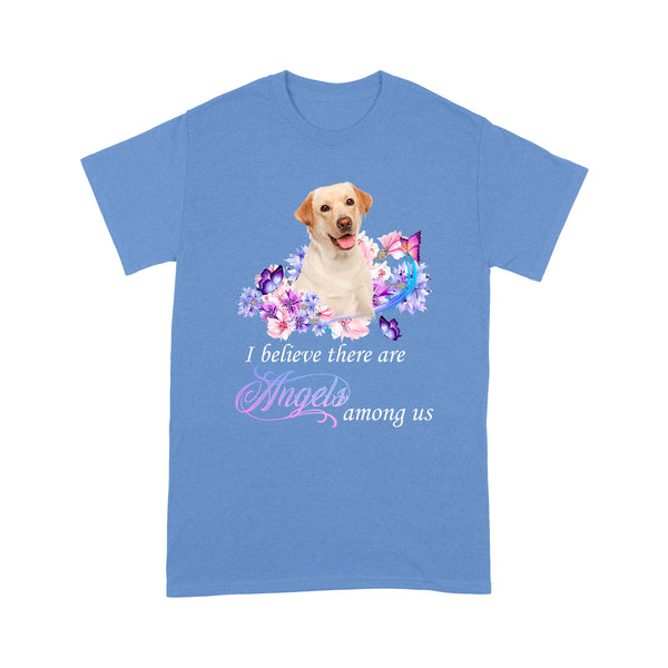 Personalized Dog Memorial Gift| Angels Among Us| Dog Memory T-shirt, Sympathy Gift for Loss of Dog| JTSD182 A02M01