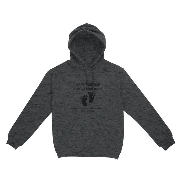 First time dad approach with caution hoodie, new dad shirts, promoted to dad | NS15 Myfihu