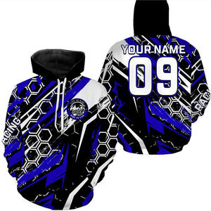 Adult Motocross Hoodie UV Custom Dirt Bike Hooded Jersey Off-Road Live To Ride Motorcycle Hoodie PDT442