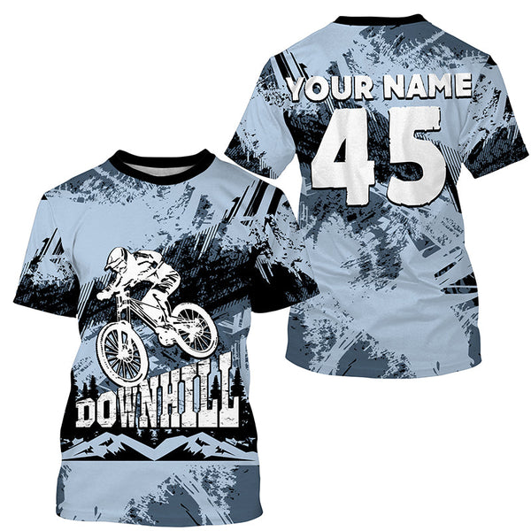 Downhill mountain bike jersey adult kid MTB shirt UPF30+ men cycling jersey girl boy riding shirt| SLC280